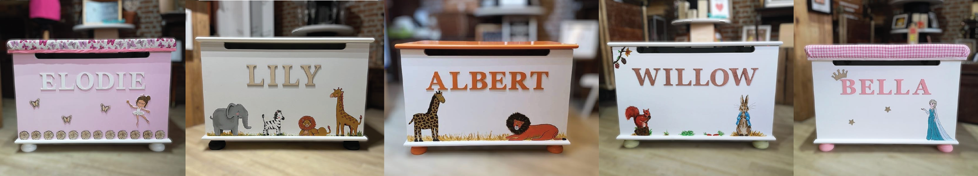 Personalised Toy Box Collection - Handmade in Dover, Kent – The Wrong ...