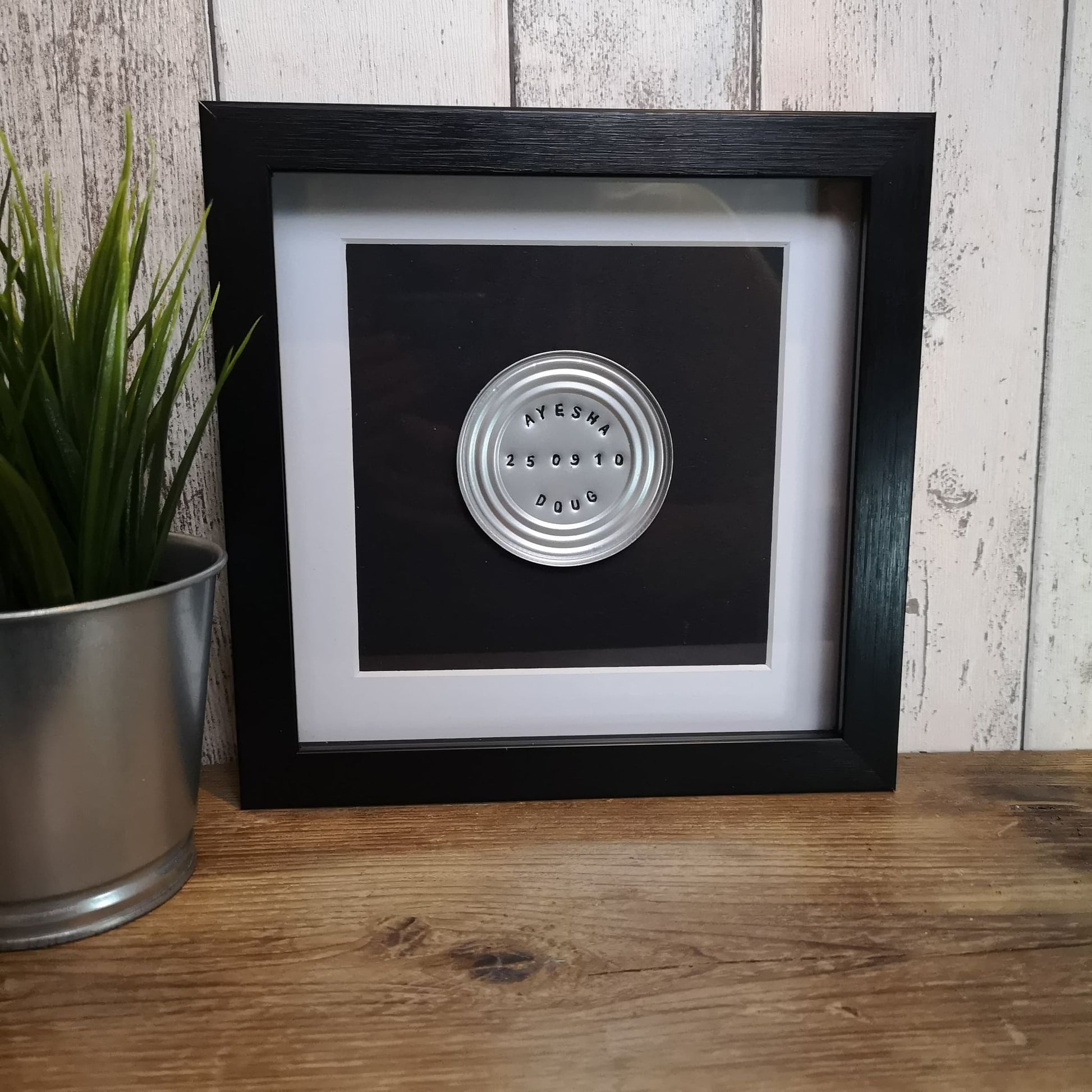Tin 10 Year Anniversary Gift from The Wrong End of Town