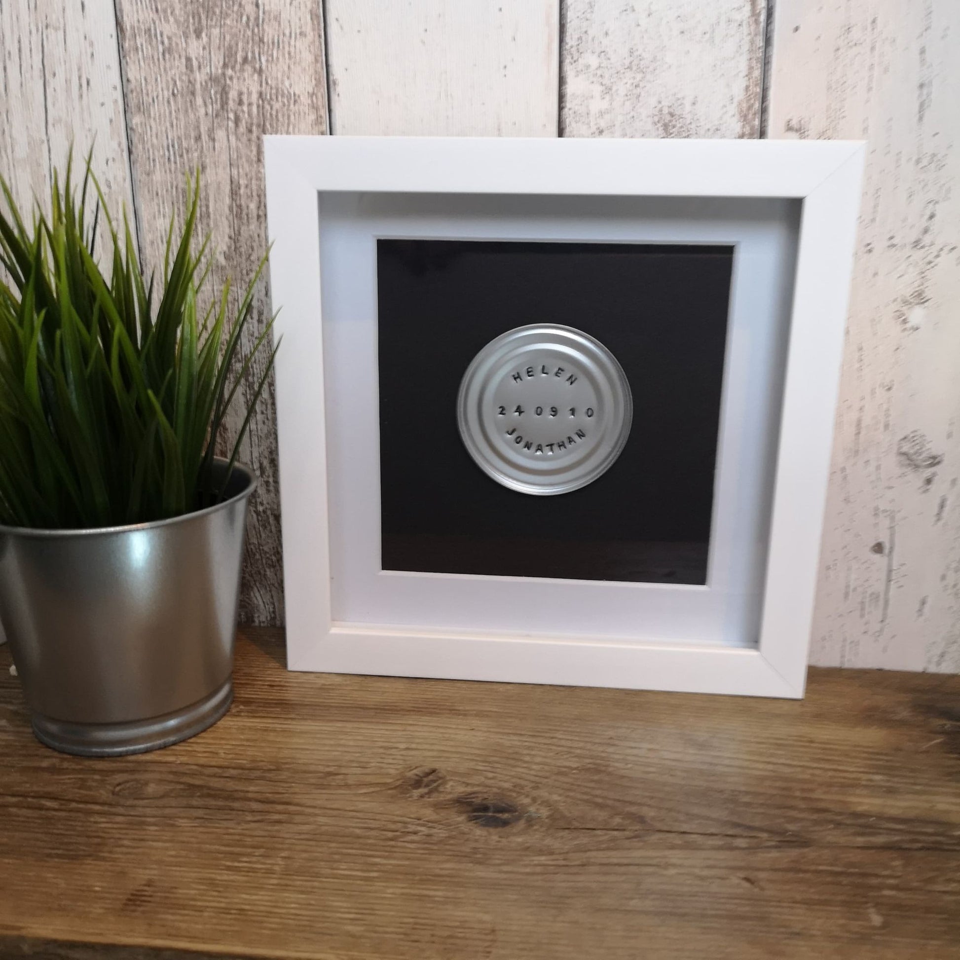 Tin 10 Year Anniversary Gift from The Wrong End of Town