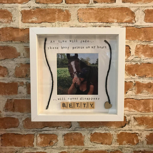 Horse Pet Memory Photo Frame