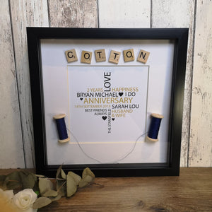 2 year cotton anniversary gift