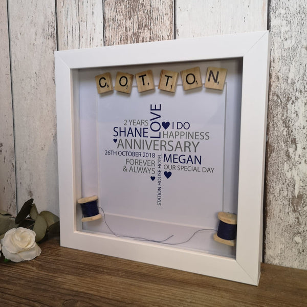 2 years married cotton gift idea