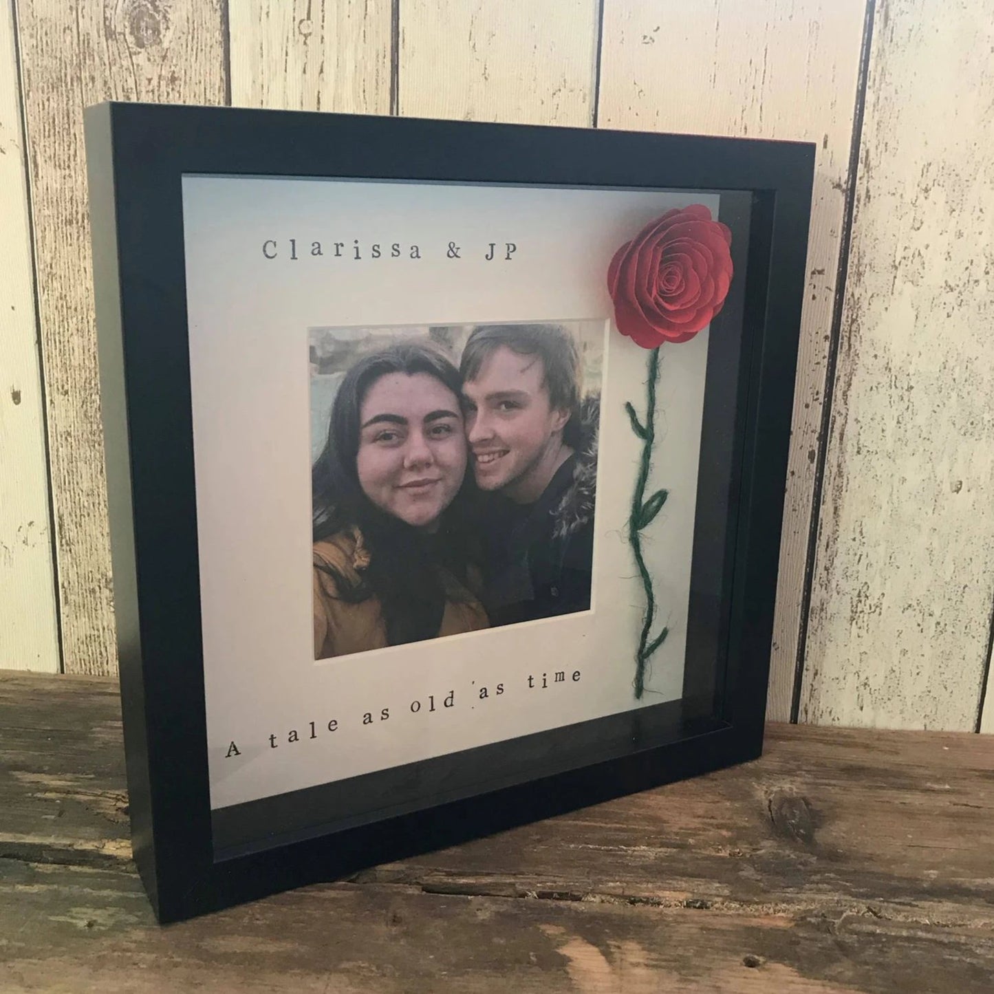 A Tale as Old as Time Beauty and the Beast Photo Frame from The Wrong End of Town