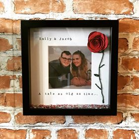 Beauty and The Beast style photo frame