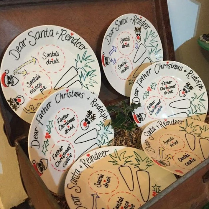 Personalised Christmas Eve Plate from The Wrong End of Town