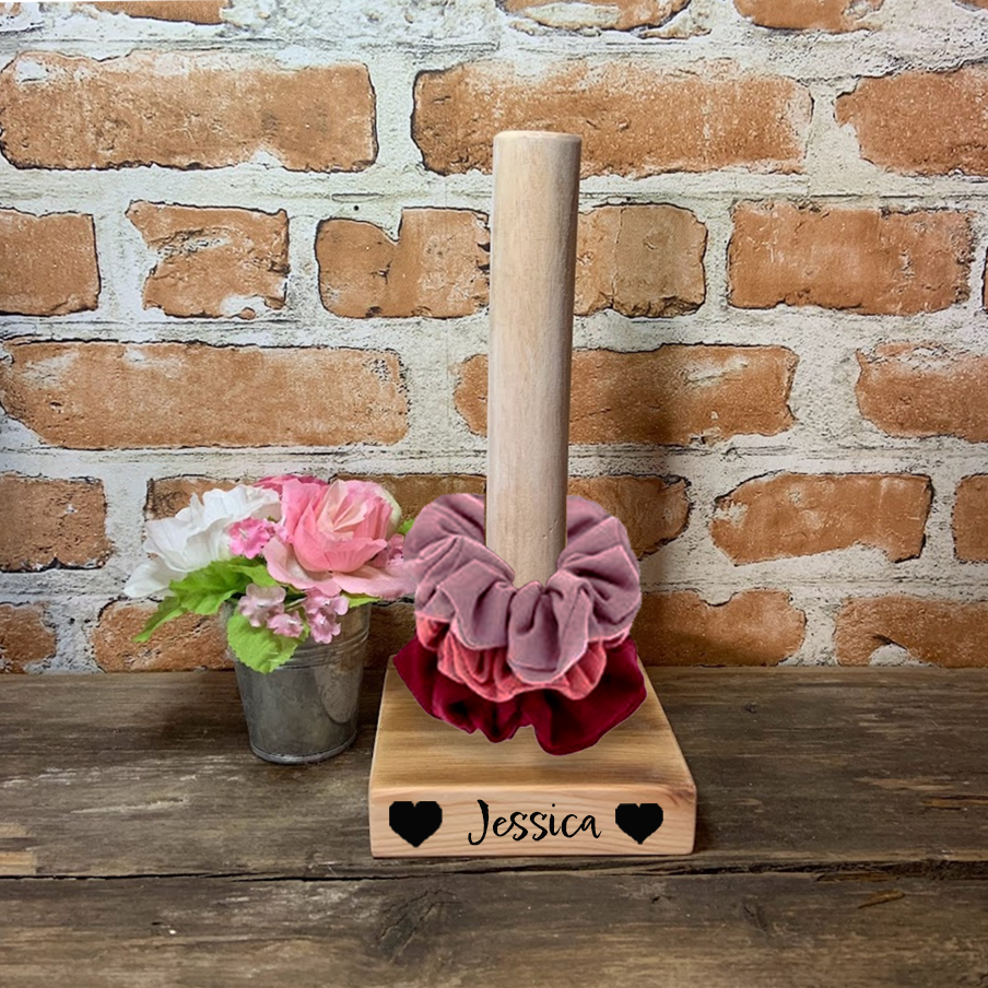 Scrunchie holder discount