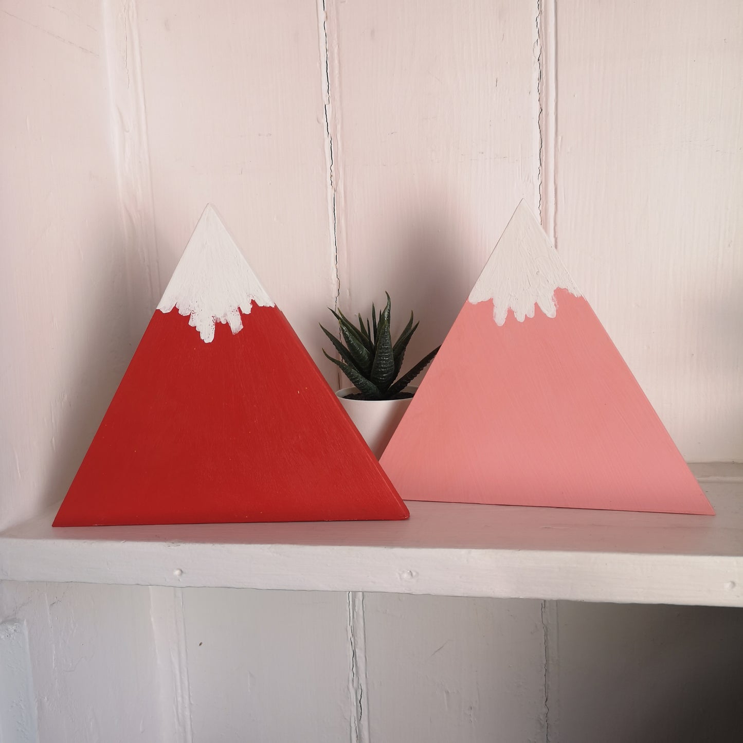 Little Man Cave wooden freestanding mountain from The Wrong End of Town