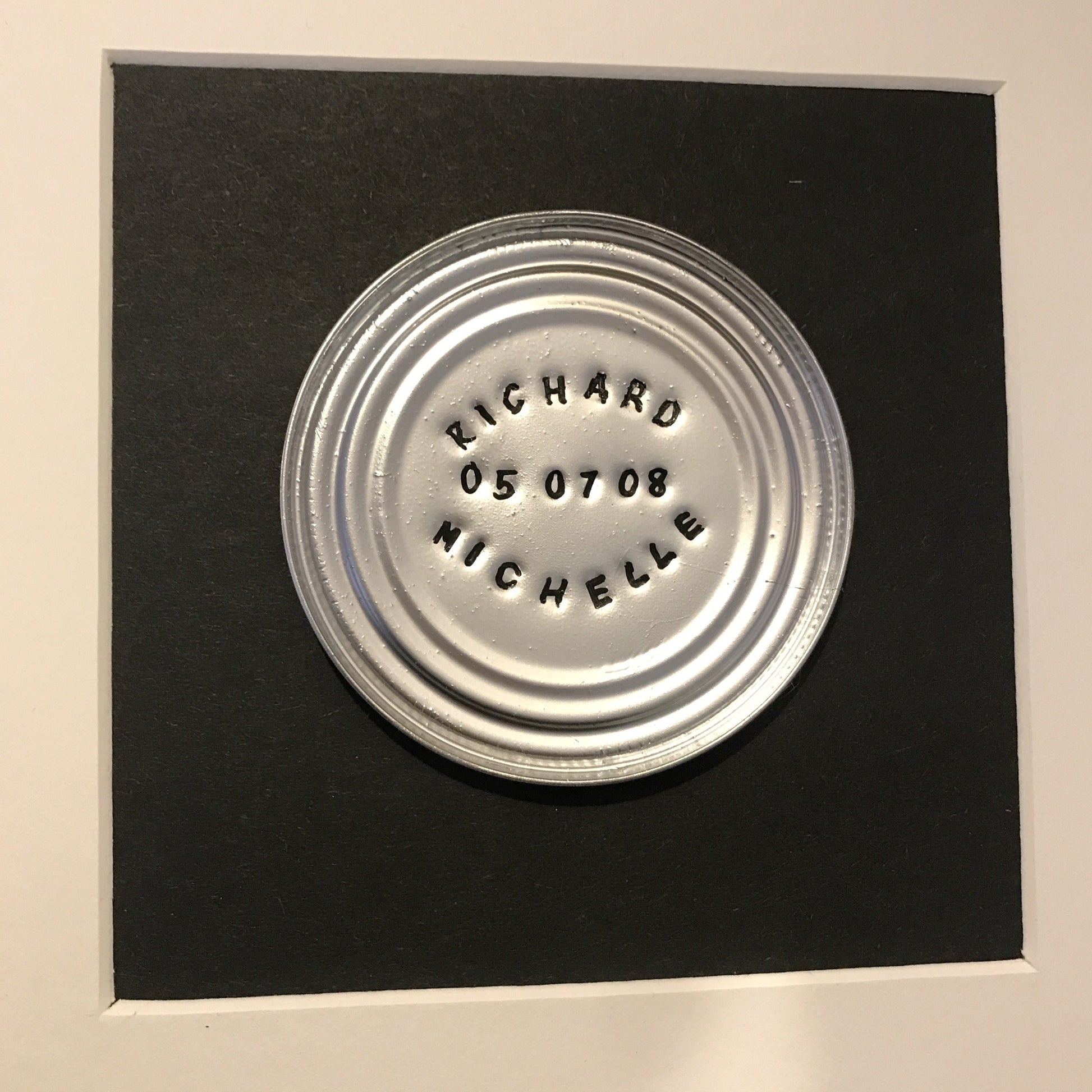 Tin 10 Year Anniversary Gift from The Wrong End of Town