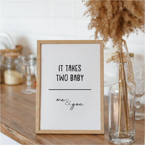 It take two baby print