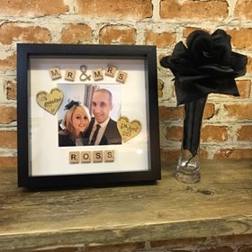 Mr & Mrs Personalised Photo Frame from The Wrong End of Town