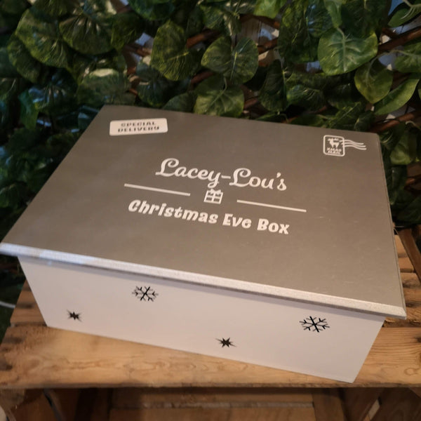 Personalised Wooden Christmas Eve Box