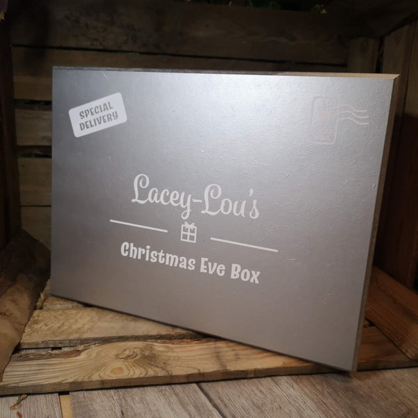 Personalised Wooden Christmas Eve Box