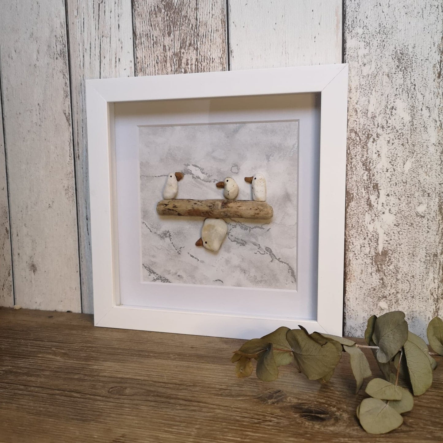 Cute Sid the Seagull Beach and Driftwood Frames from The Wrong End of Town