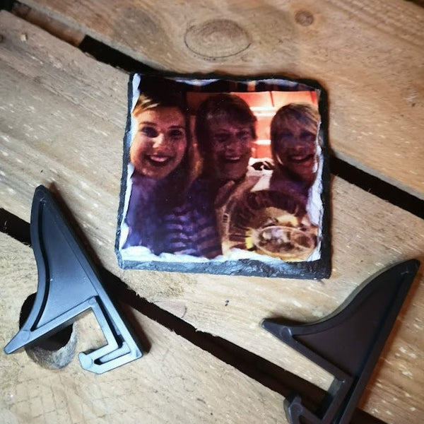 photo slate with stand