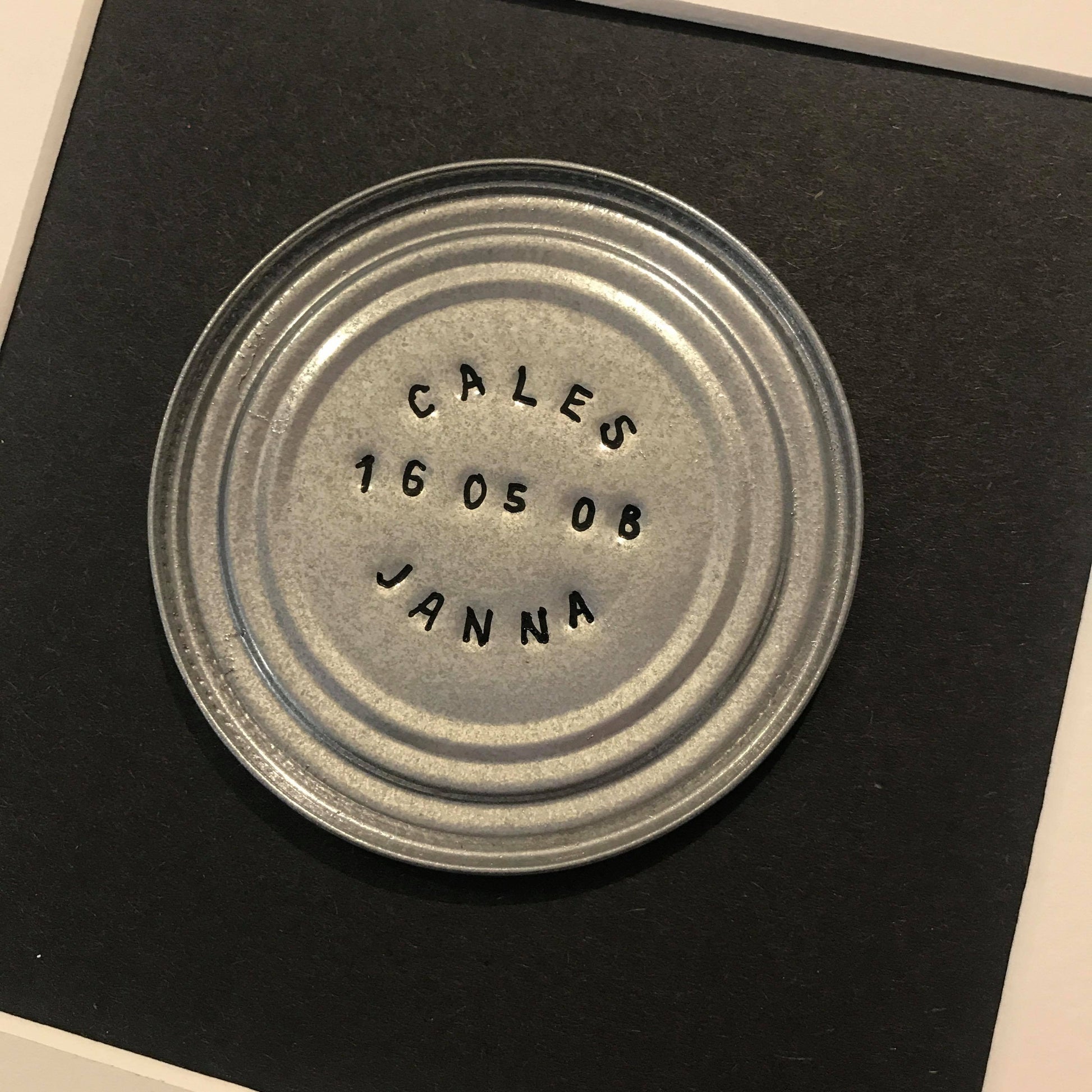 Tin 10 Year Anniversary Gift from The Wrong End of Town