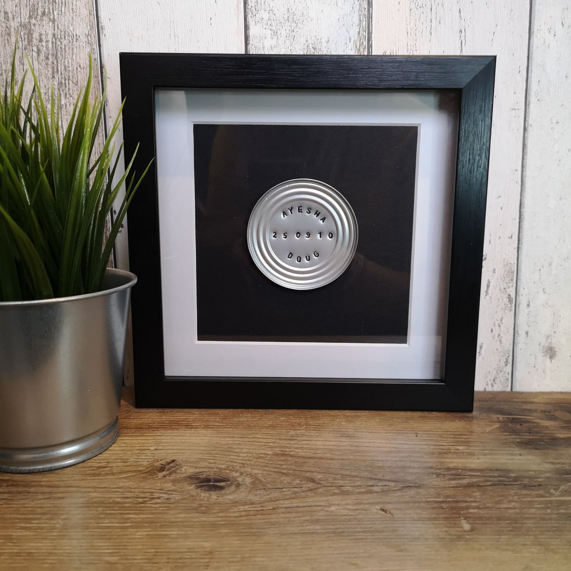 Tin 10 Year Anniversary Gift from The Wrong End of Town
